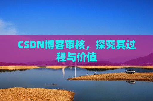 CSDN博客审核，探究其过程与价值